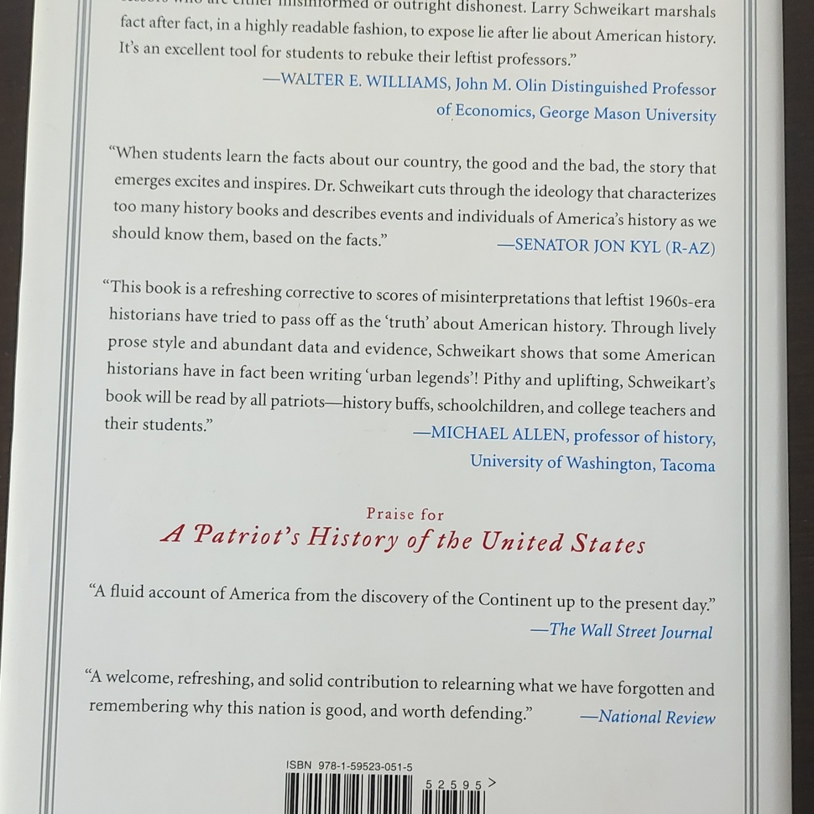 Larry Schweikart 48 Liberal Lies About American History Hardcover Nonfiction