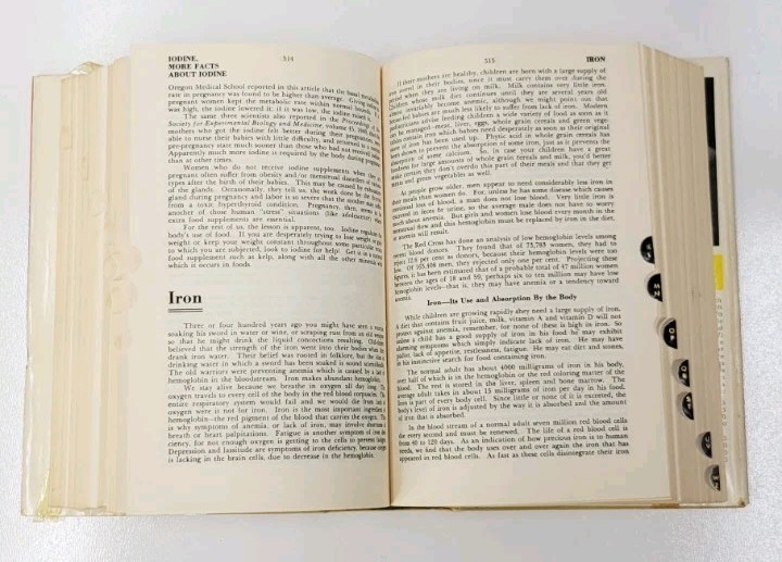 Vintage 1957 The Health Builder by J.I. Rodale, Illustrated Health Encyclopedia