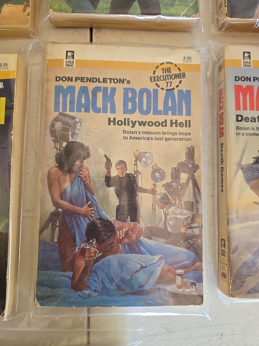 Don Pendletons Mack Bolan Paperback Lot Of 12