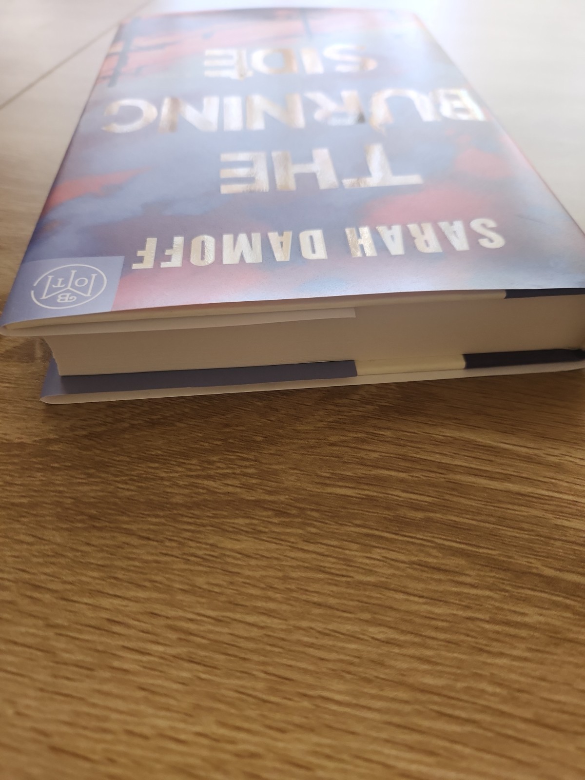 The Burning Side A Novel – Hard Cover – BOTM Edition