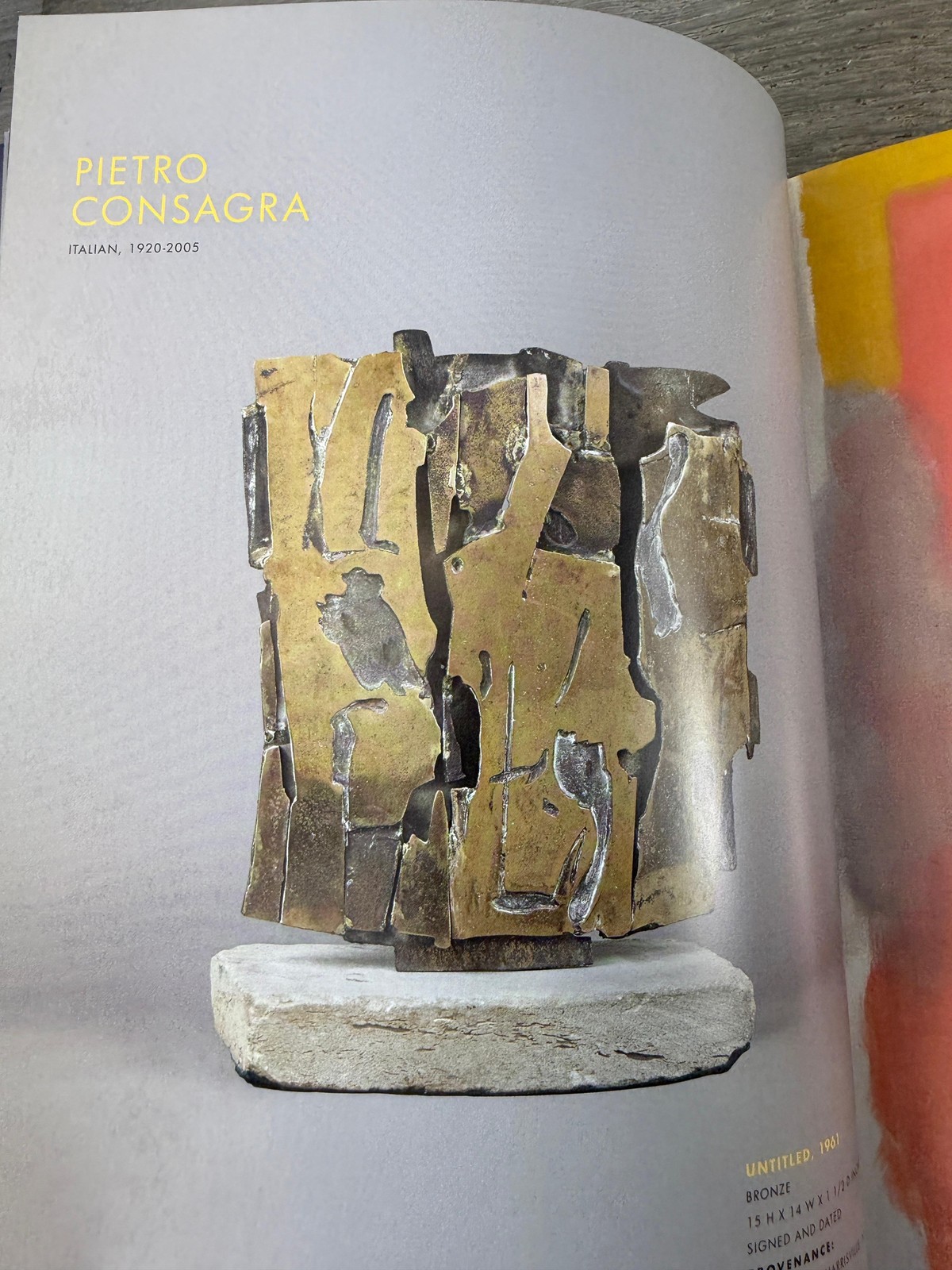 Vallarino Fine Art Modern Postwar Abstract Addictions 2022 Large PB Multicolor