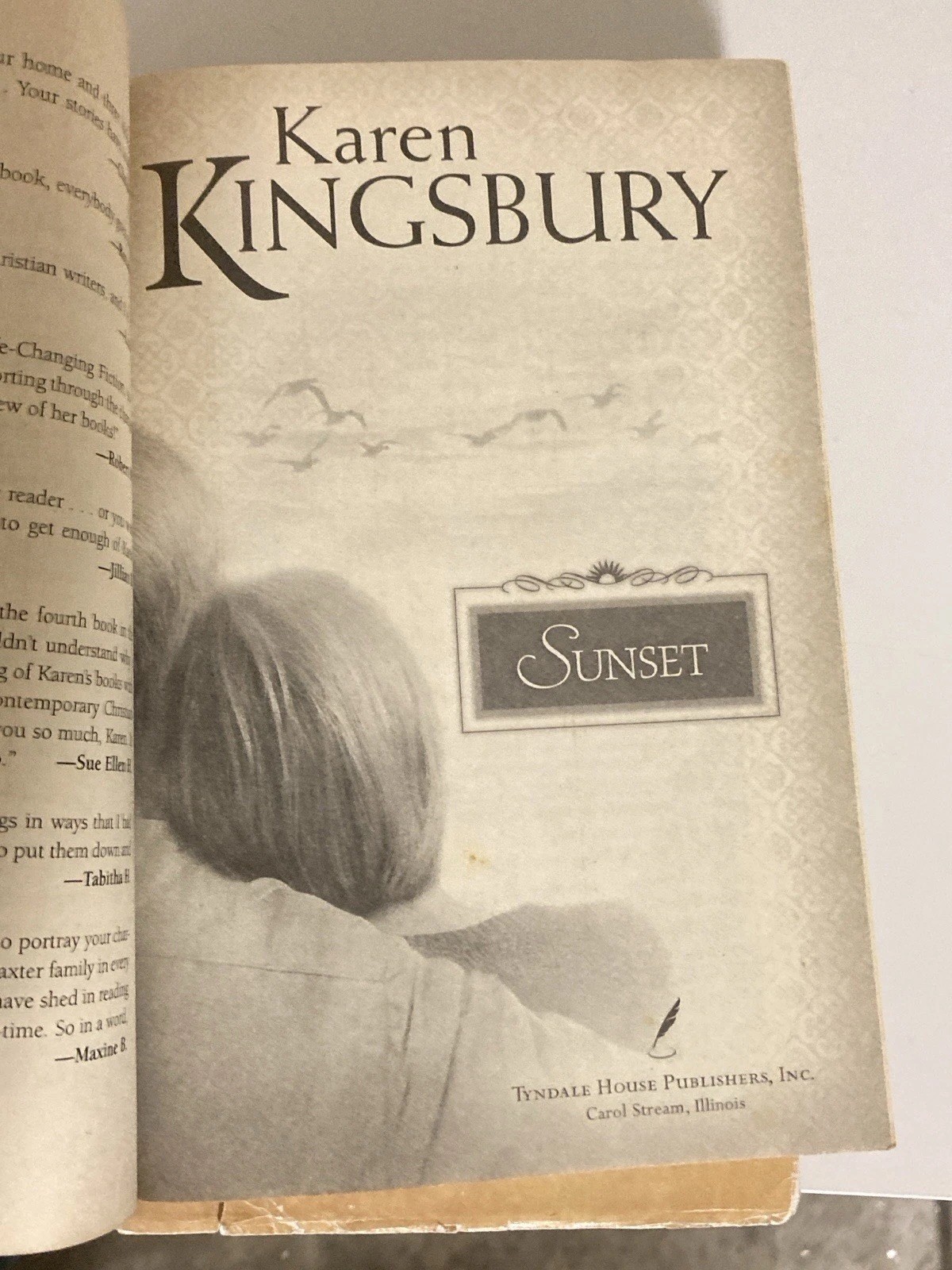Lot Of 5 Karen Kingsbury Books See Details for Titles see photos for condition.
