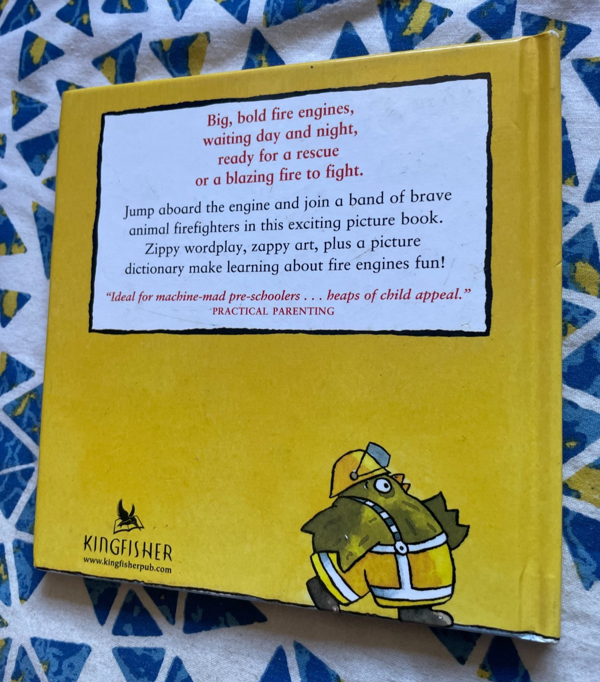 TONY MITTON, ANT PARKER. FLASHING FIRE ENGINES. HARDCOVER. 14 BY 14CM. 2007