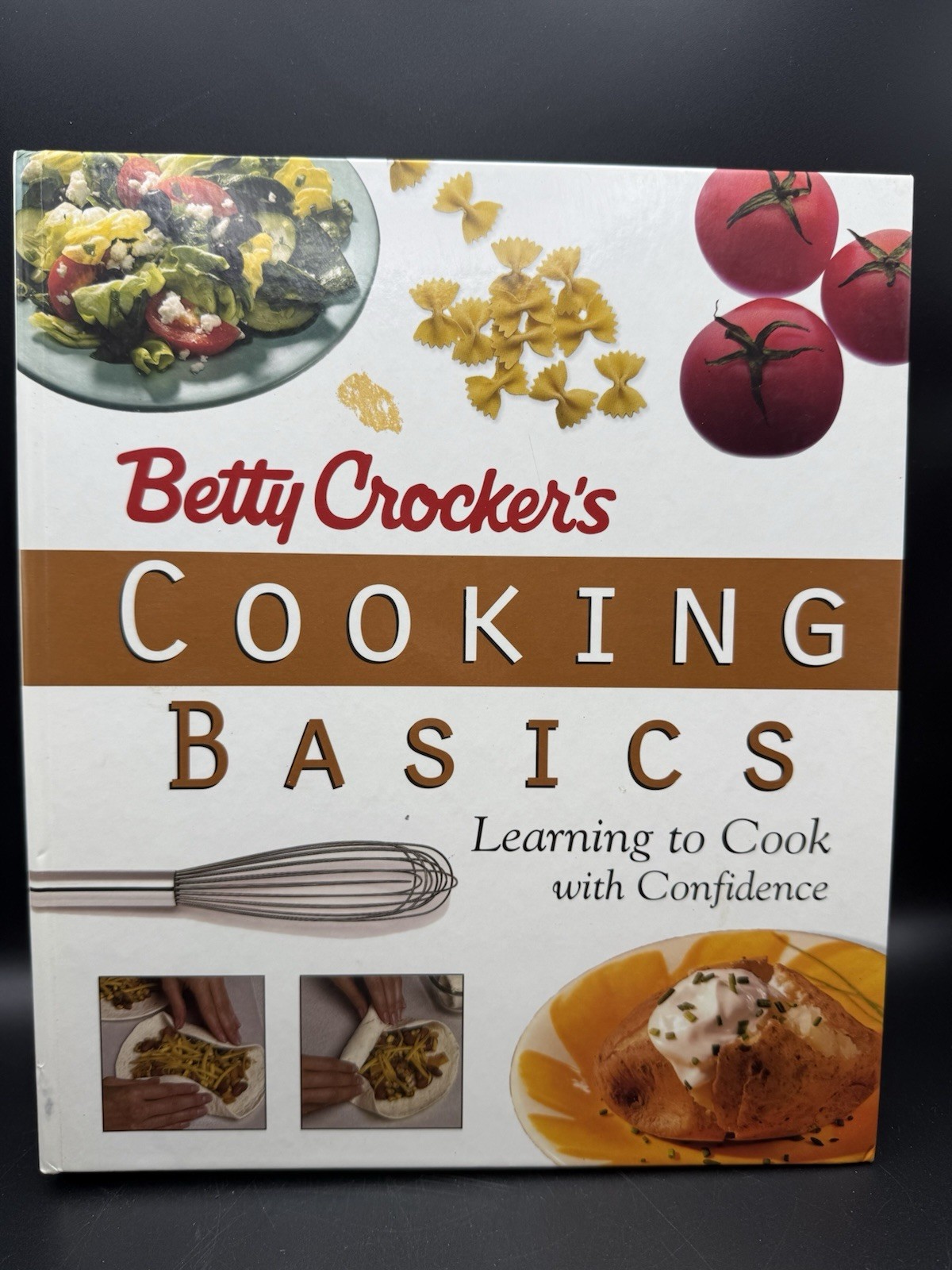 Betty Crocker Cookbook Lot Big Red 5-Ring Binder Cooking Basics Hardcover Set