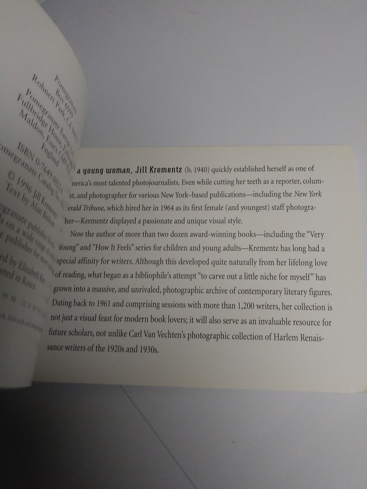Black Writers: Book of (30 detachable) Postcards; Photographs-Jill Krementz. NEW
