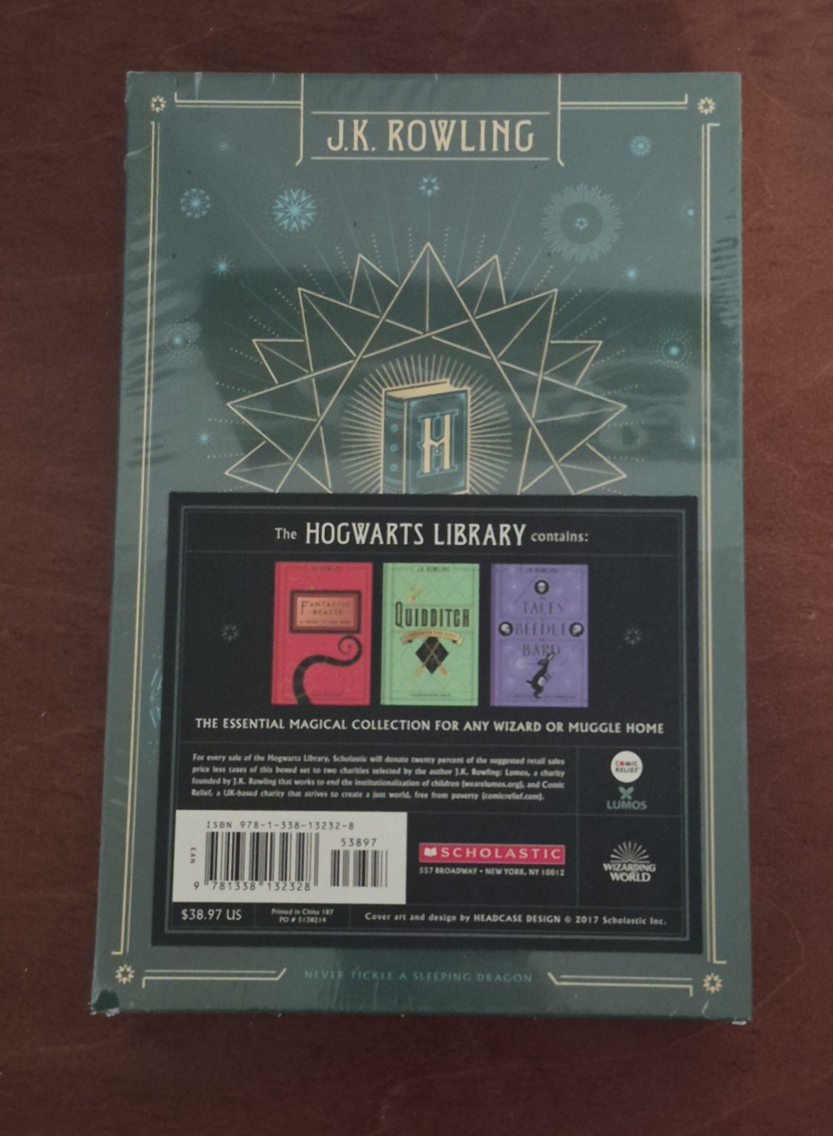 New JK Rowling Hogwarts Library Set Sealed