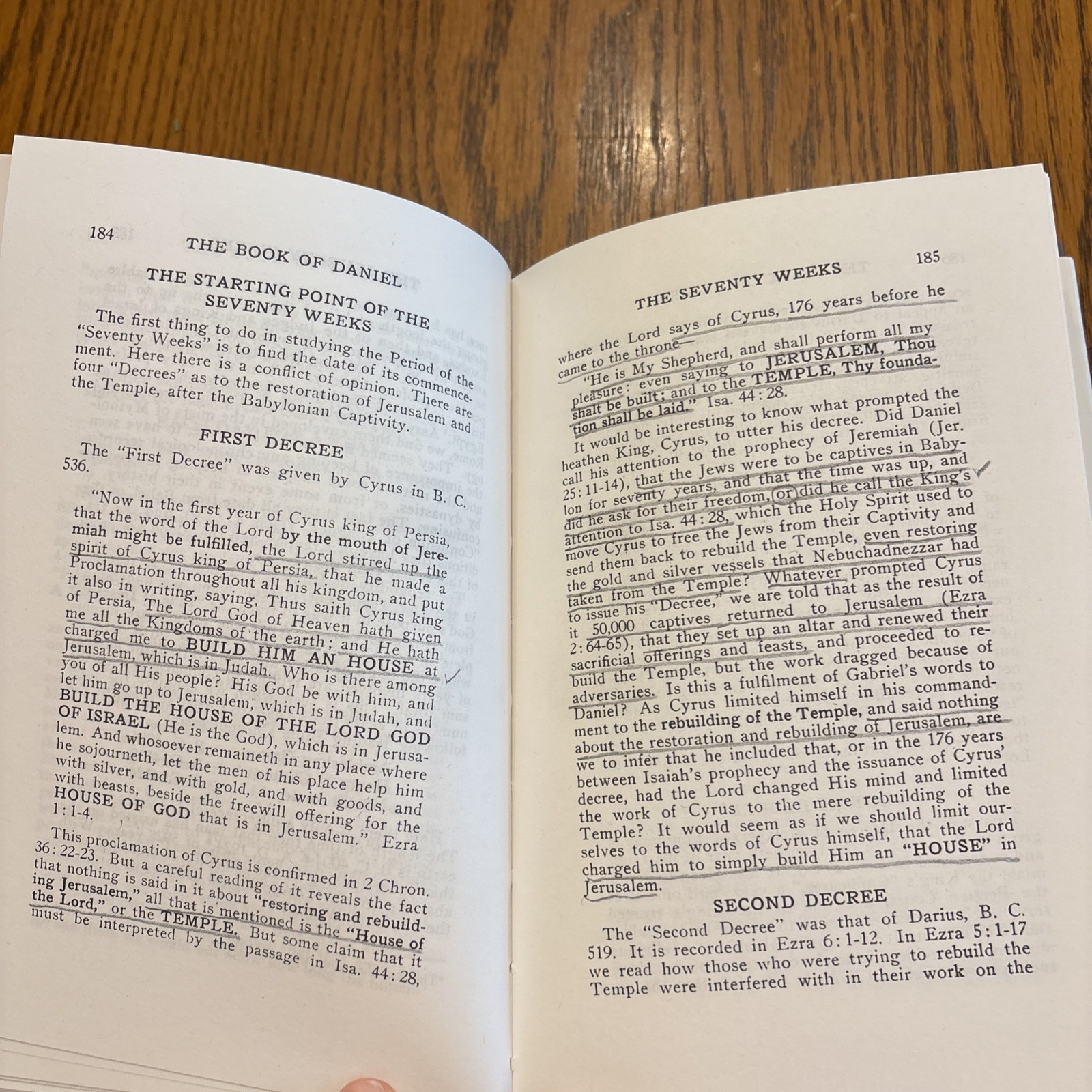 The Book Of Daniel By Rev. Clarence Larkin HBDJ