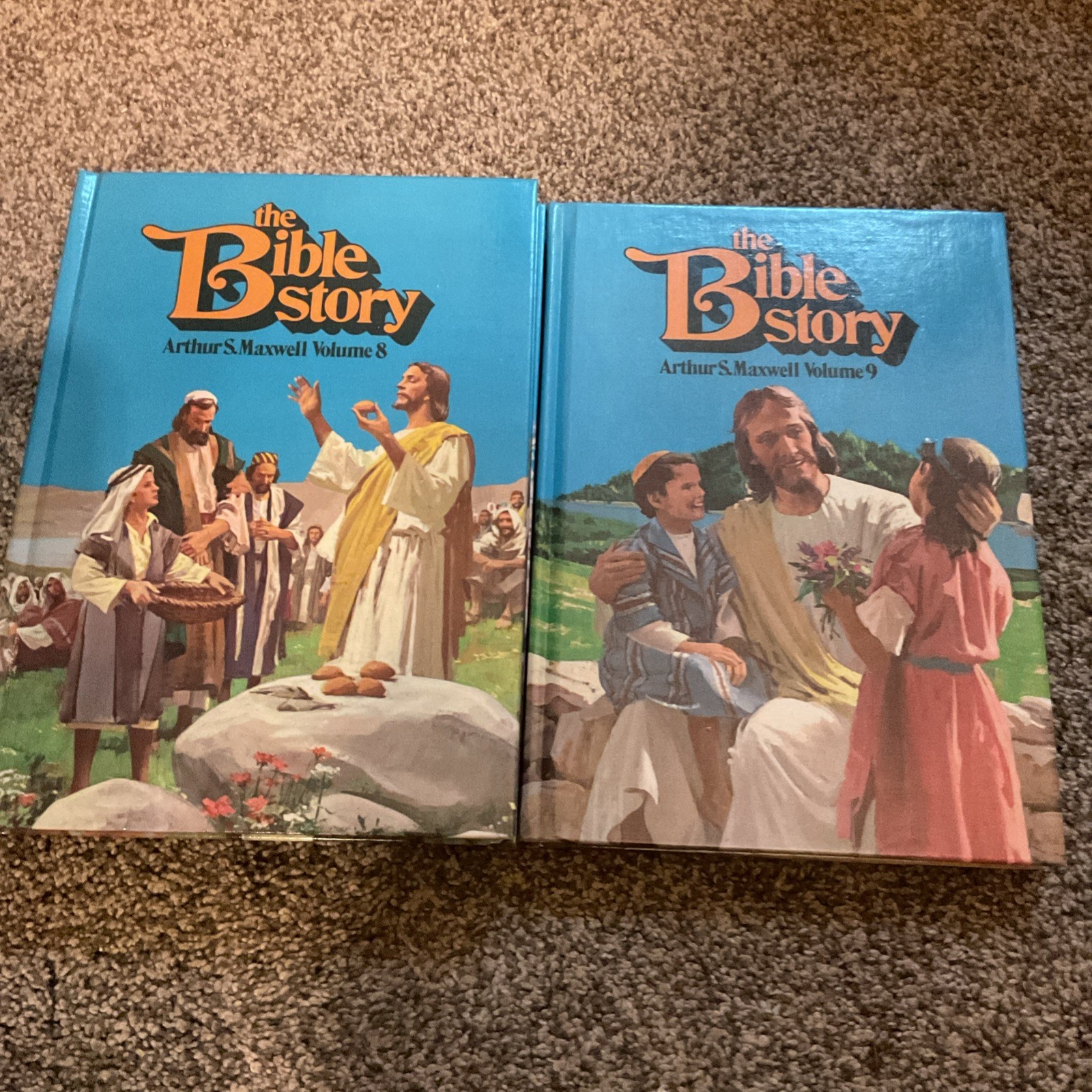 The Bible Story Complete 10 Vol. Book Full Set 1-10 Arthur Maxwell 1979