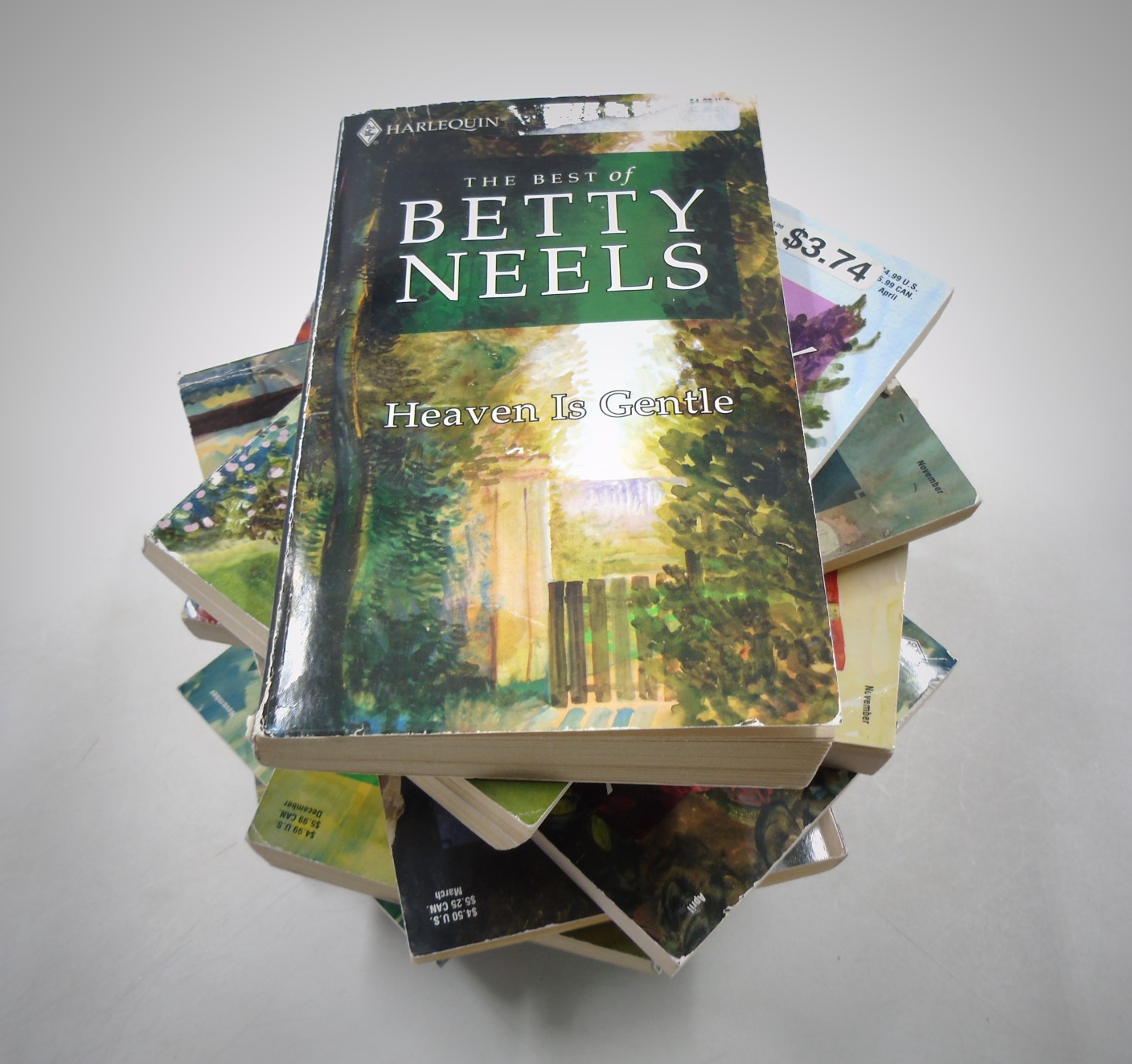 Vintage Lot of 10 Betty Neels Harlequin Romance Paperback Books, See Description