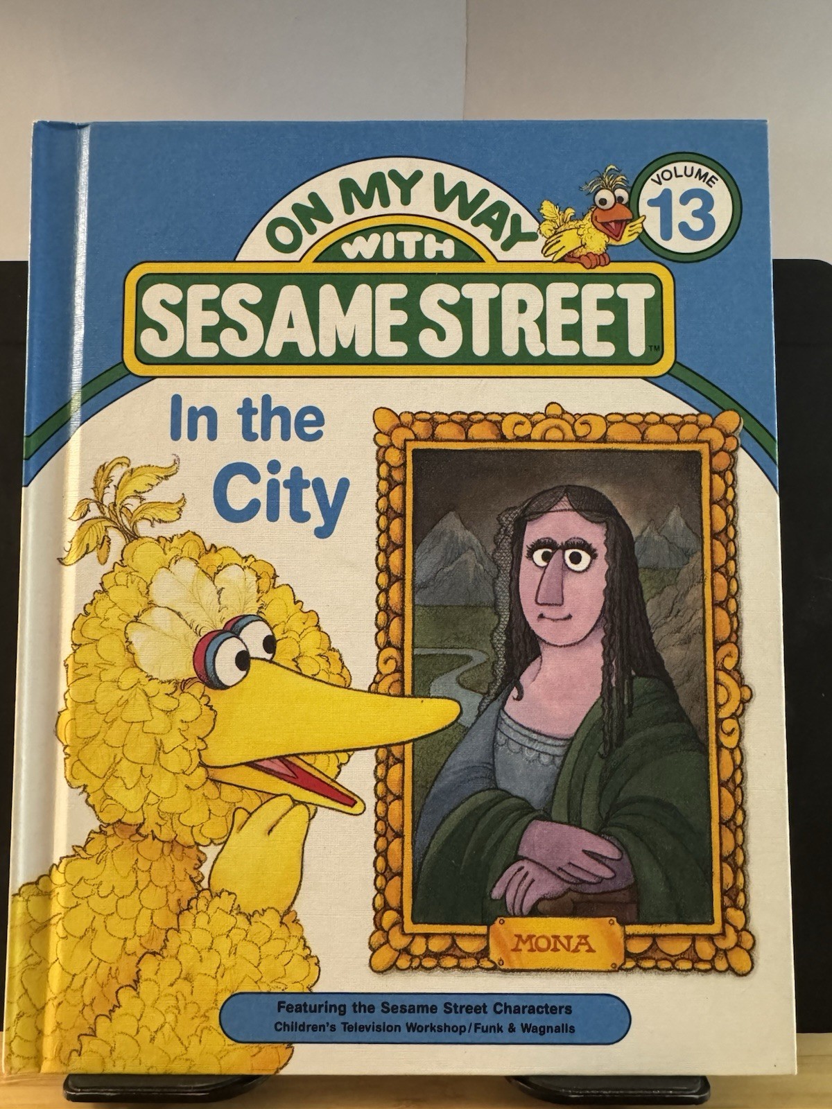 On My Way With Sesame Street Books Lot of 7 Vol. 1, 2, 3, 9, 10, 13, 15 | 1989