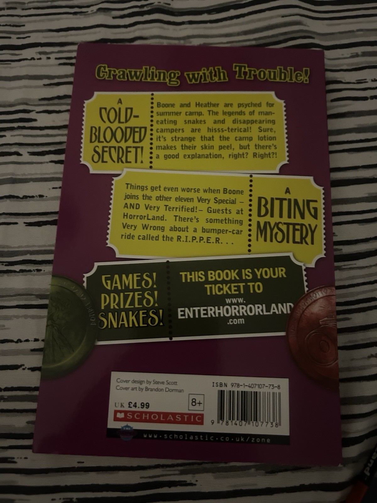 Goosebumps HorrorLand by R.L. Stine Paperback – 10pc Full set – Collector‘ item