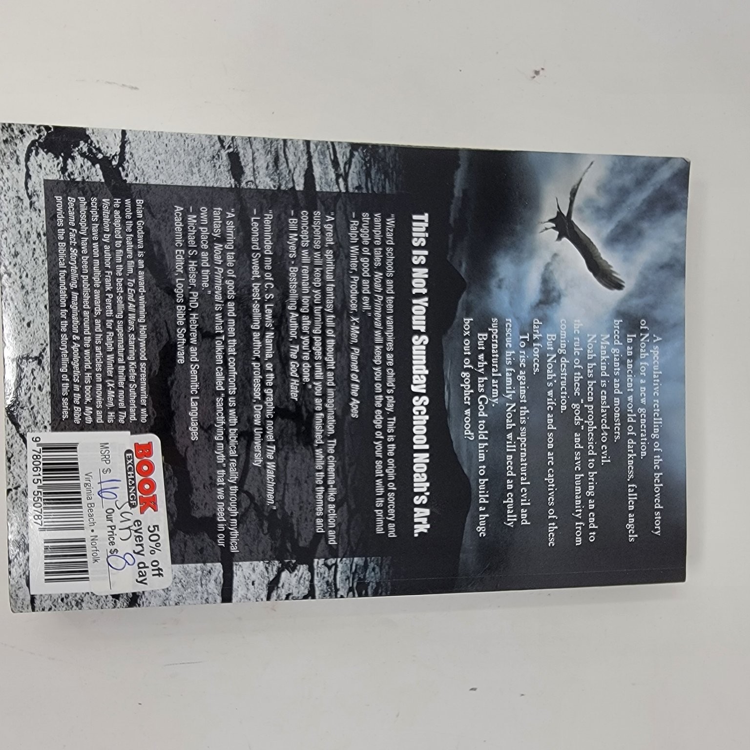 Noah Primeval Brian Godawa 2017 5th Edition Fantasy Fiction Embedded Pictures