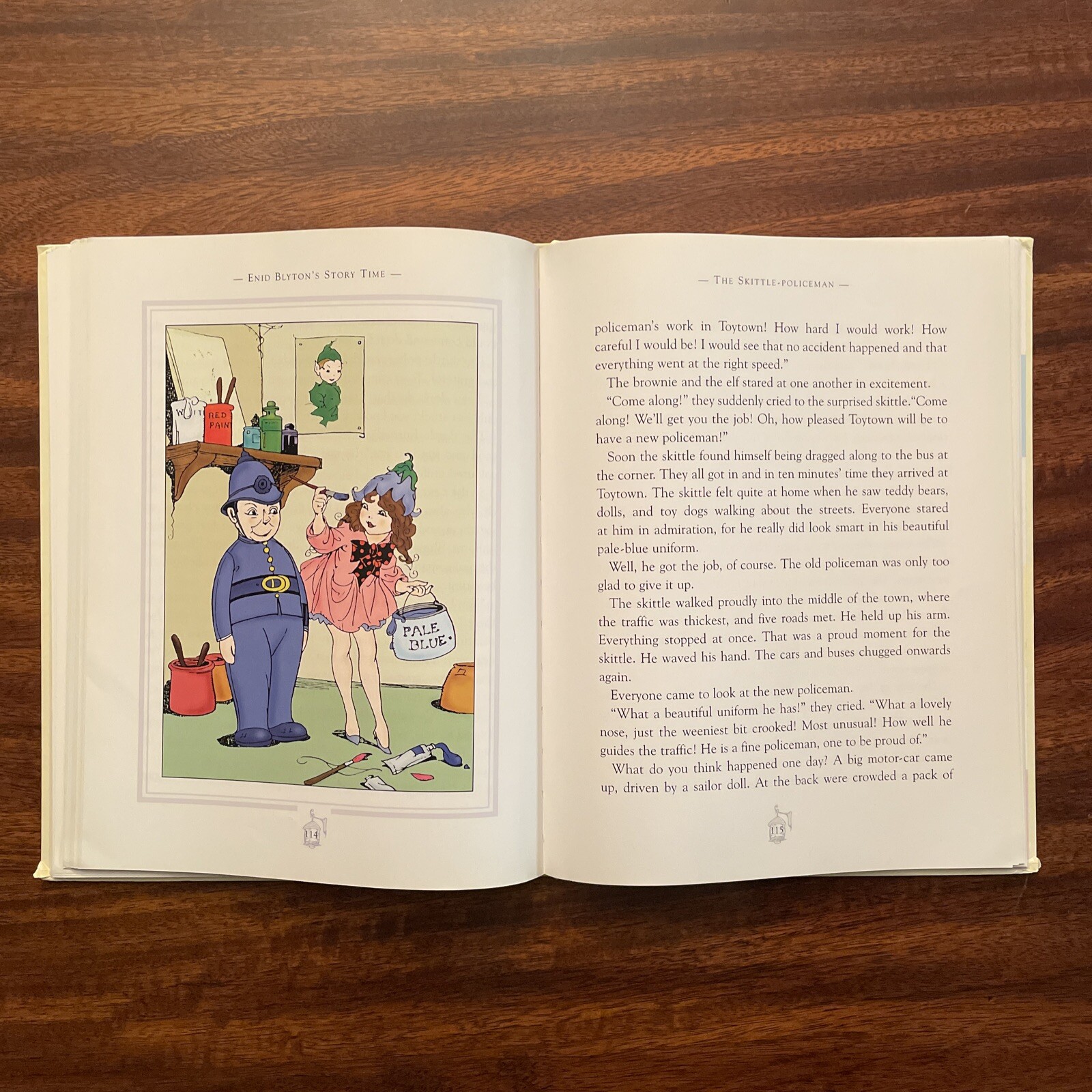 Enid Blyton’s Story Time Children’s Illustrated Hardcover Picture Book 2001
