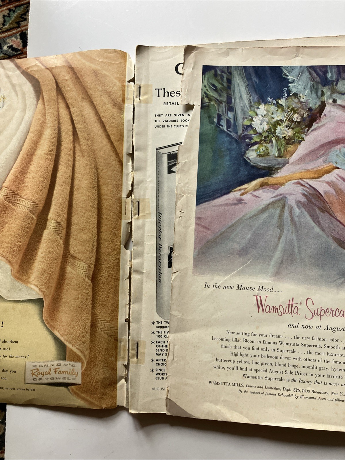 1957 House & Garden, The Arts of Living In Seattle, 104 Pages, Condenast Pub.