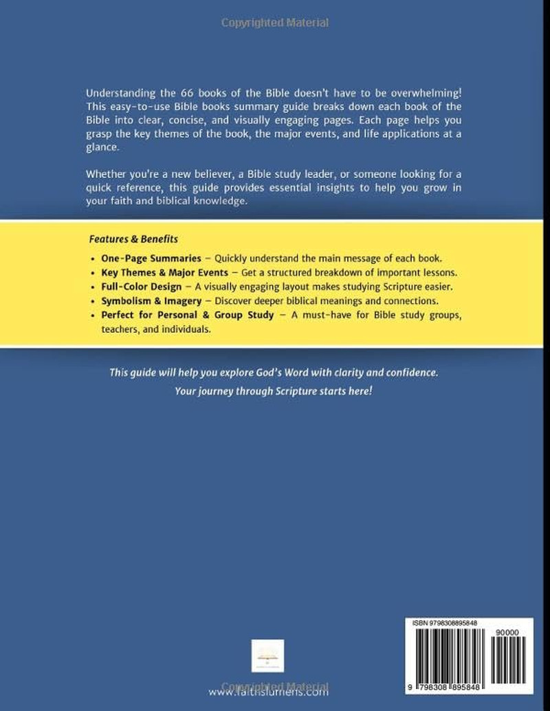 Bible Overview & Summary Outlines: A Quick and Concise Guide for Easy Understand
