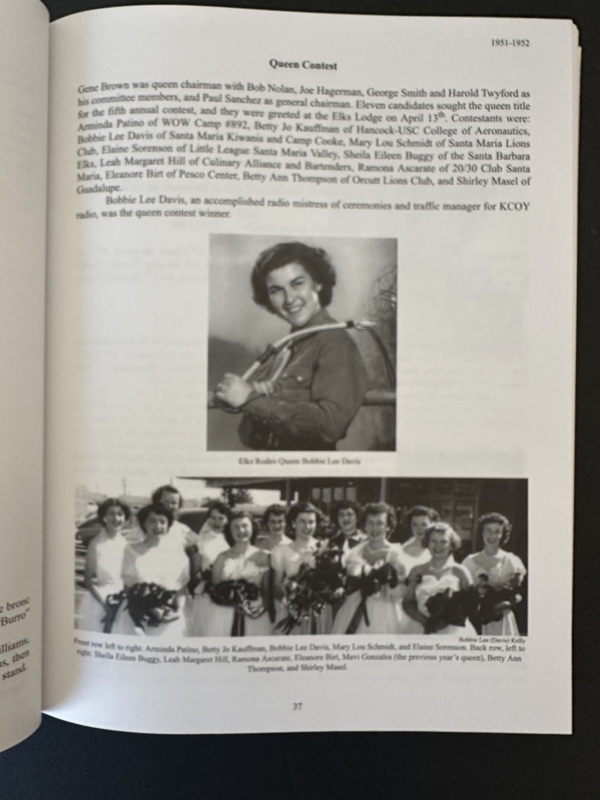 Santa Maria Elks Lodge #1538 Rodeo Parade 1940 2003 Scott history genealogy CA