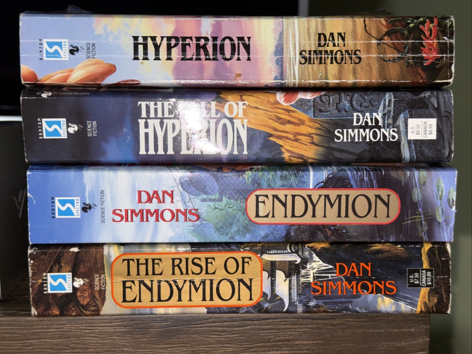 The Complete Hyperion Cantos by Dan Simmons. Bantam Spectra 1st PB Editions.