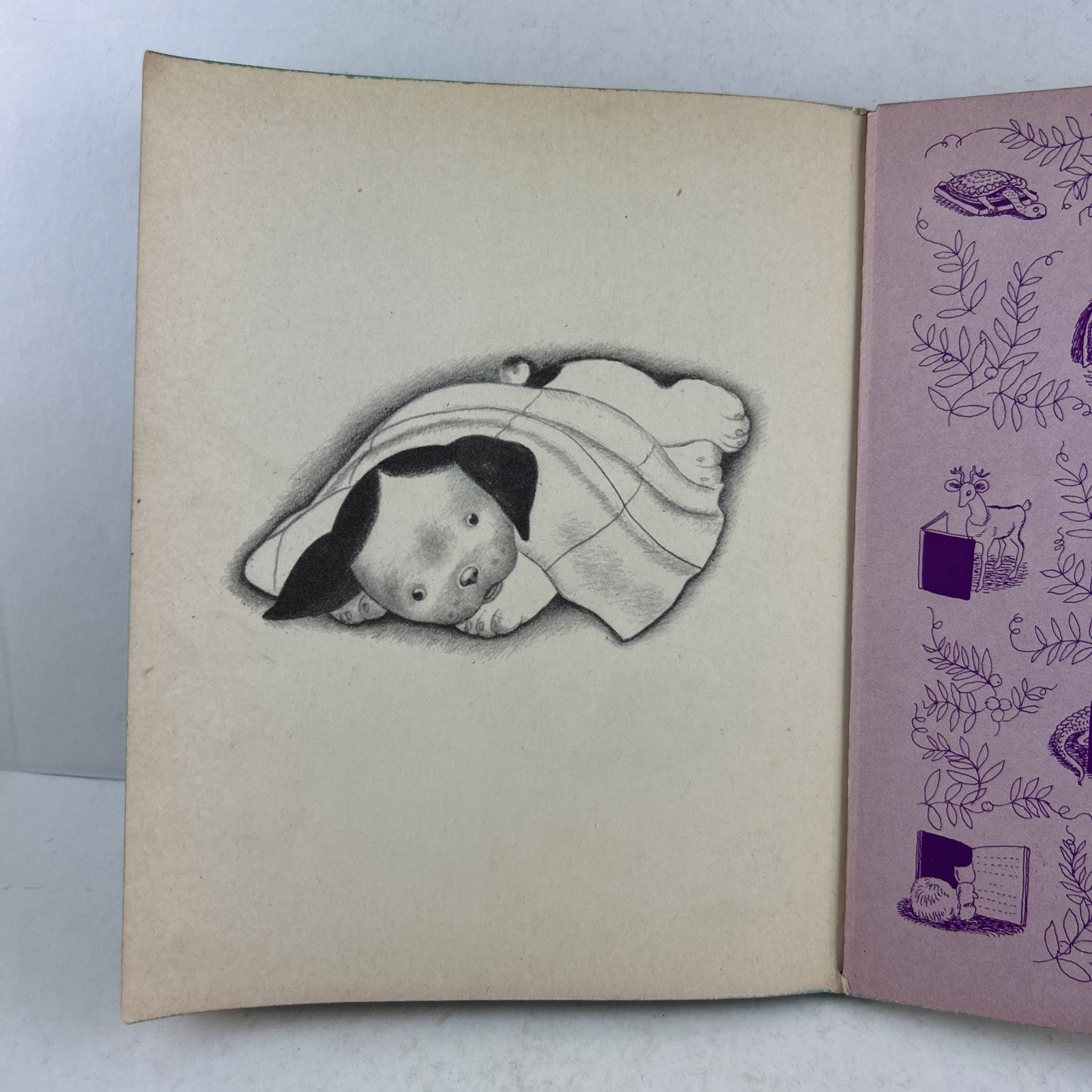 THE POKY LITTLE PUPPY Vintage Little Golden Book 1942 11th Print Gustaf Tenggren