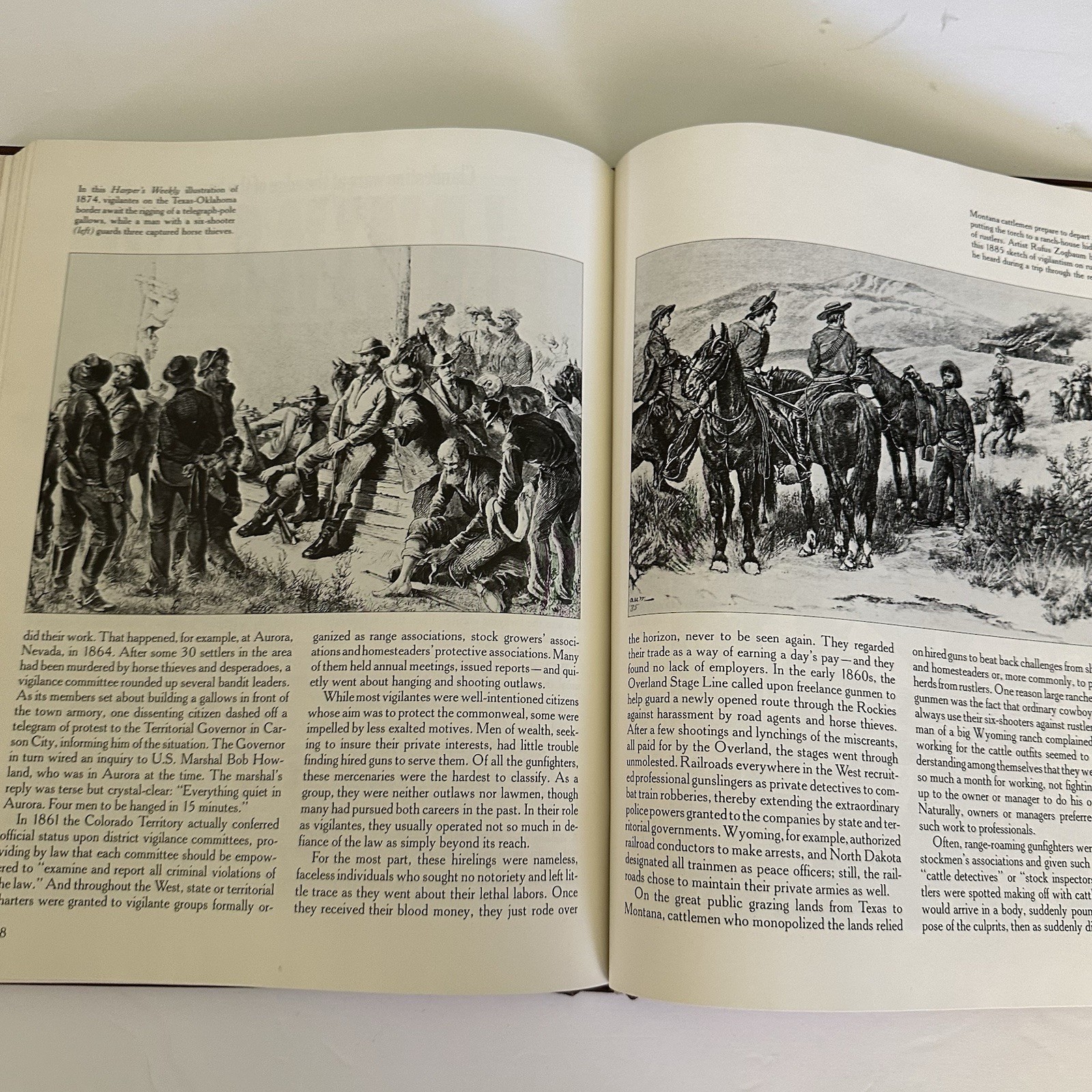 The Gunfighters The Old West Series By Time-Life Books Faux Leather 1981