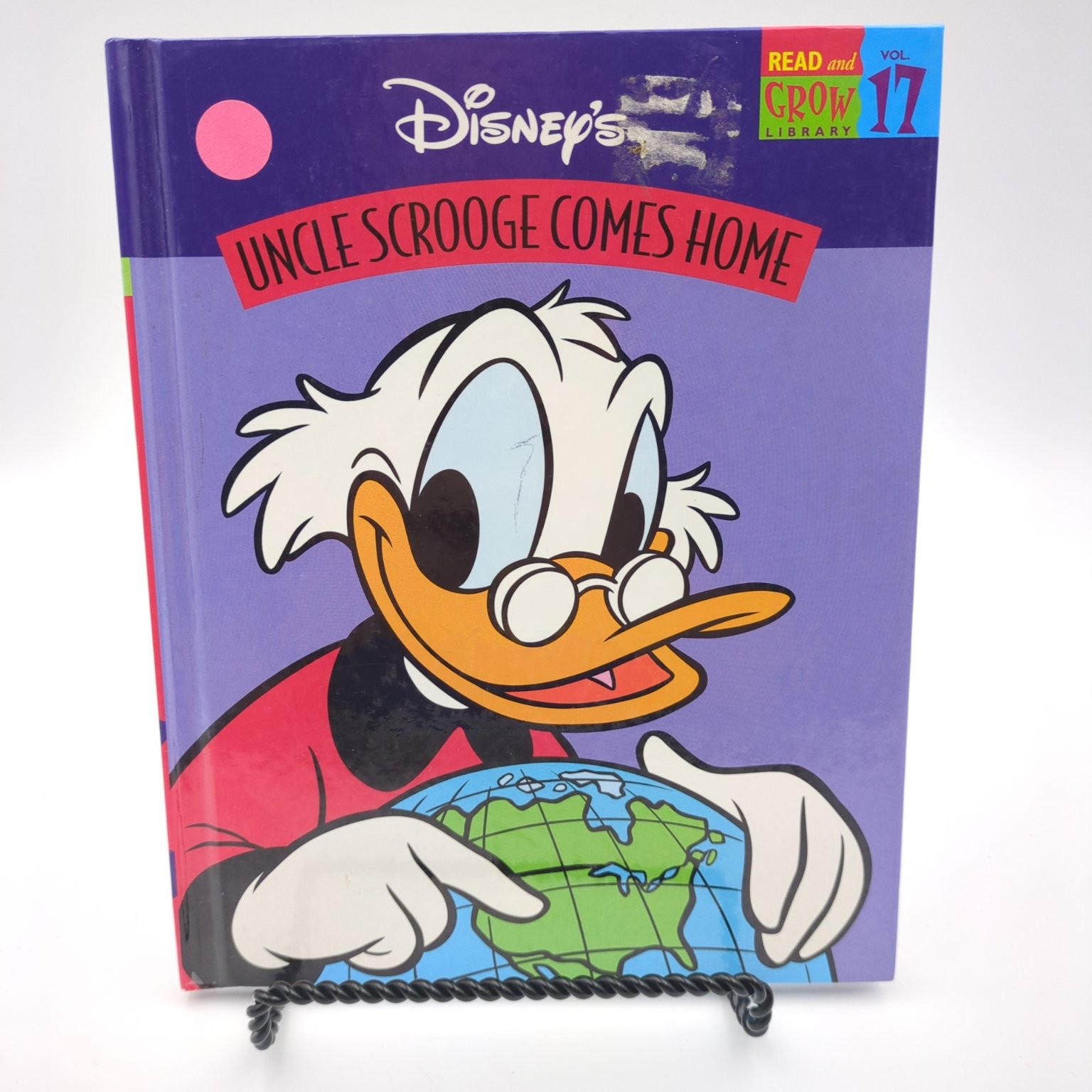 Uncle Scrooge Comes Home Sharon Gayle 1997 First Printing Disney Read & Grow