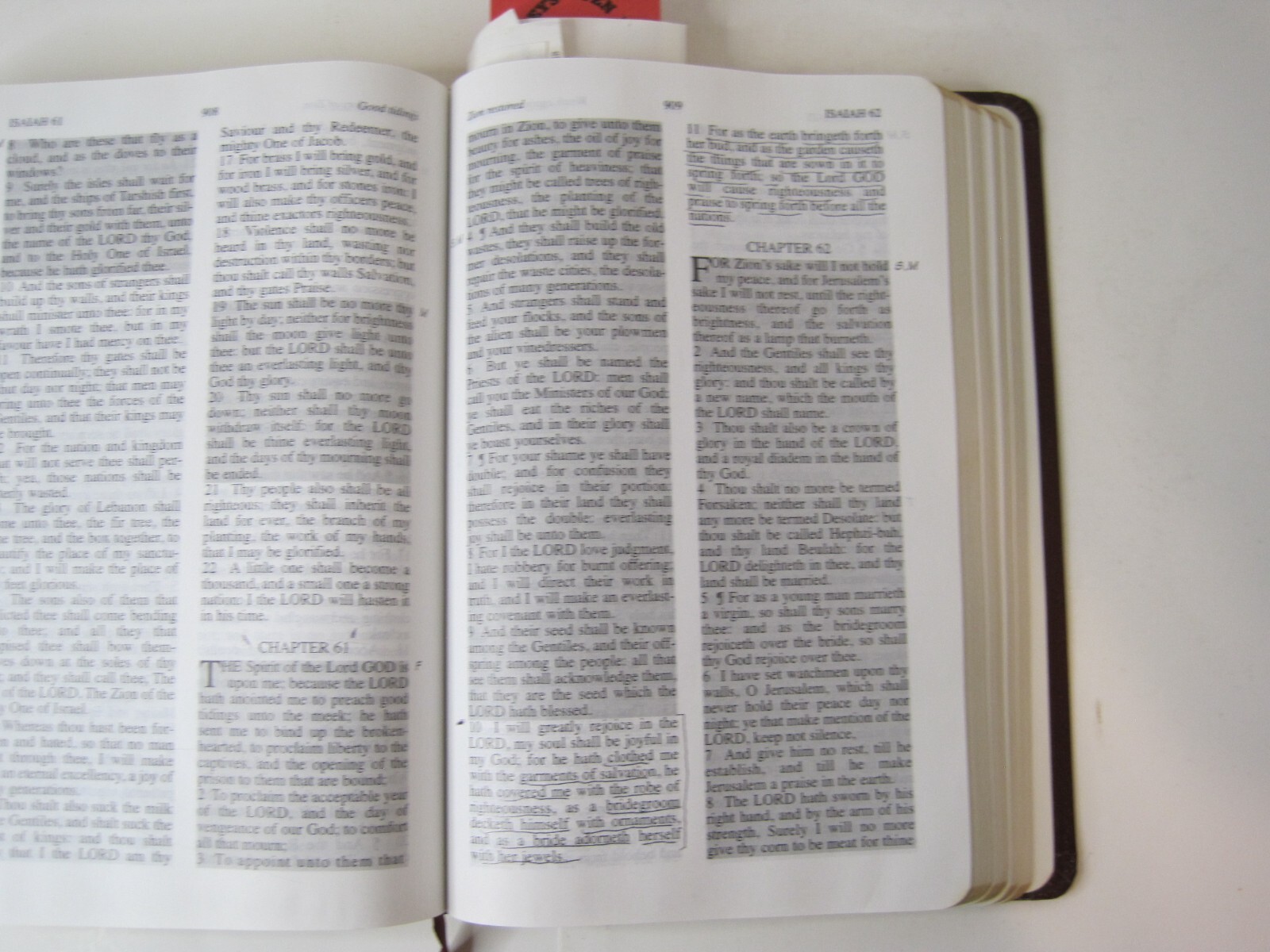 Jack Van Impe Prophecy Bible KJV Limited Special Edition Red Letter Ed. Burgandy