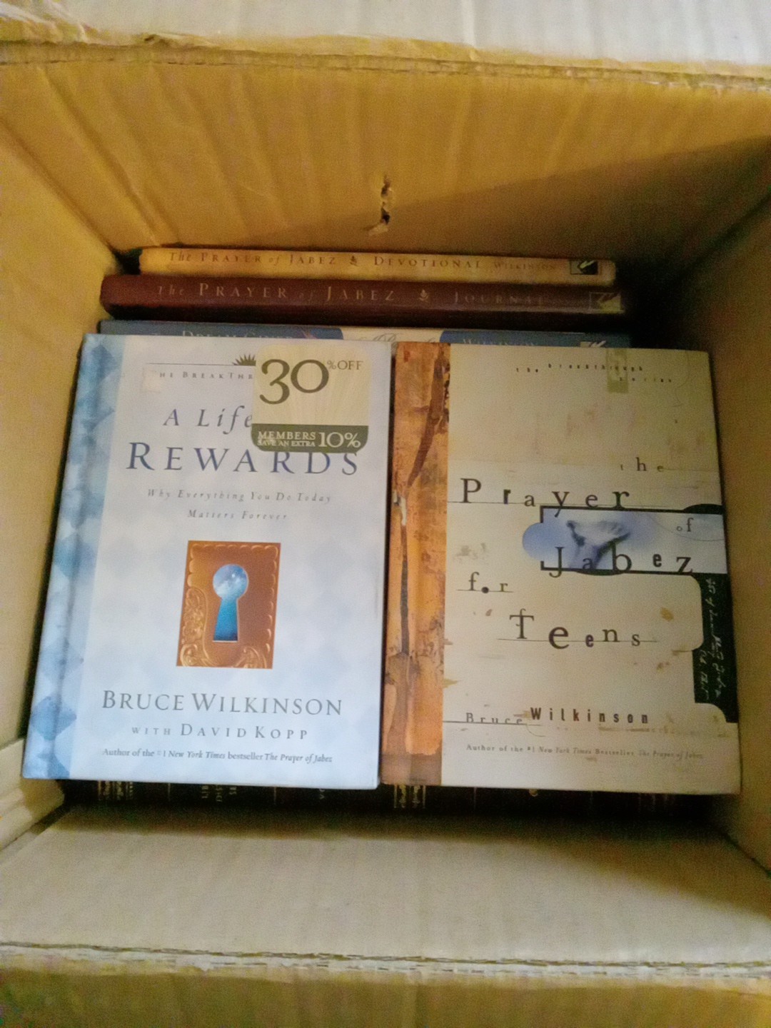 Random Bible Books Book Lot (Box Size 10x9x10.5) May Accept Best Offer