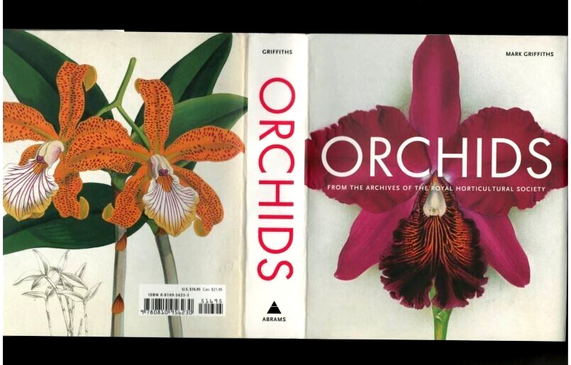 ORCHIDS-ROYAL HORTICULTURAL SOCIETY-HISTORY-FLOWERS-PHOTOS-M GRIFFITHS-LIKE NEW