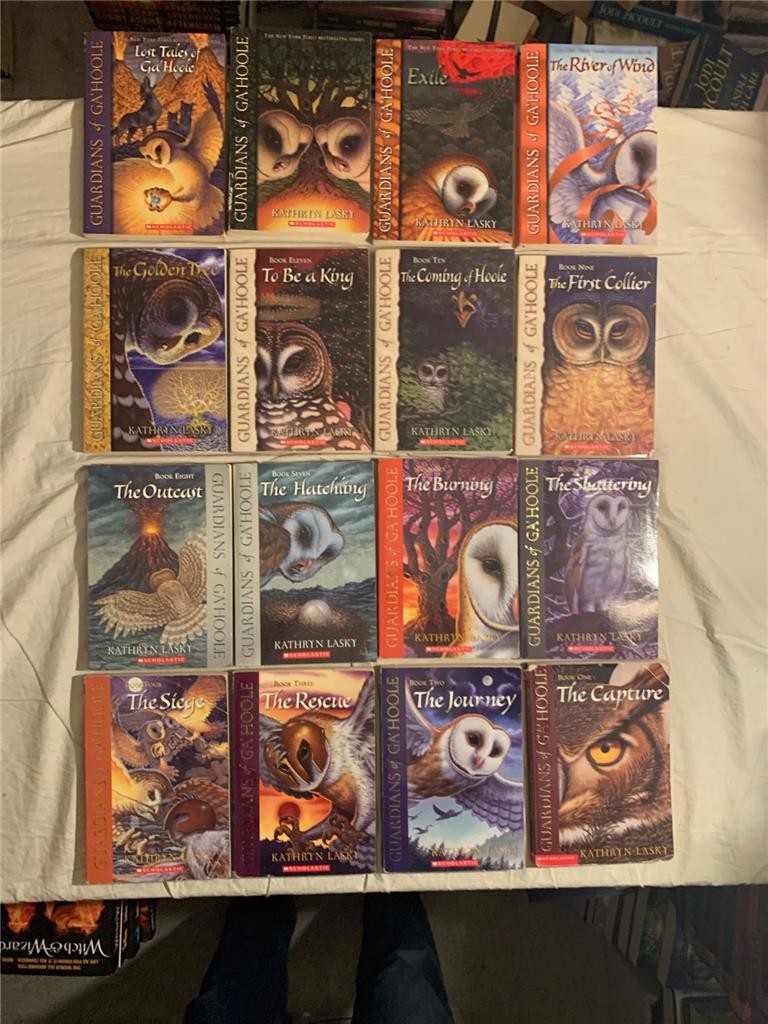 Lot of 16 Guardians of Ga’Hoole Series 1-15 + Lost Tales Kathryn Lasky