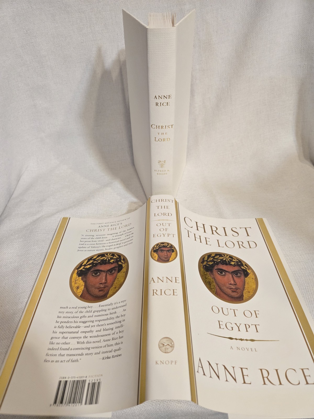 Christ the Lord: Out of Egypt Anne Rice 1st Ed HC DJ 2005 Alfred A. Knopf