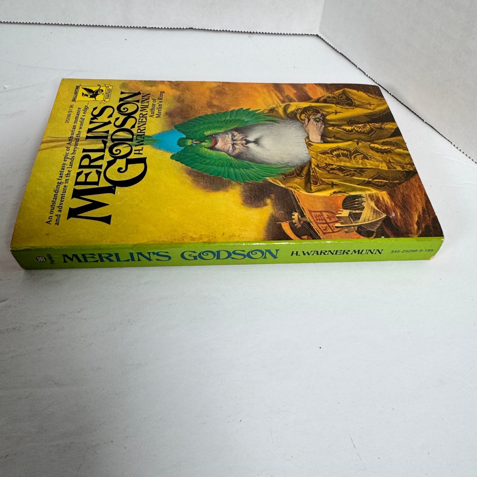 Merlin’s Godson H. Warner Munn 1976 First Edition Arthurian Fantasy Ballantine