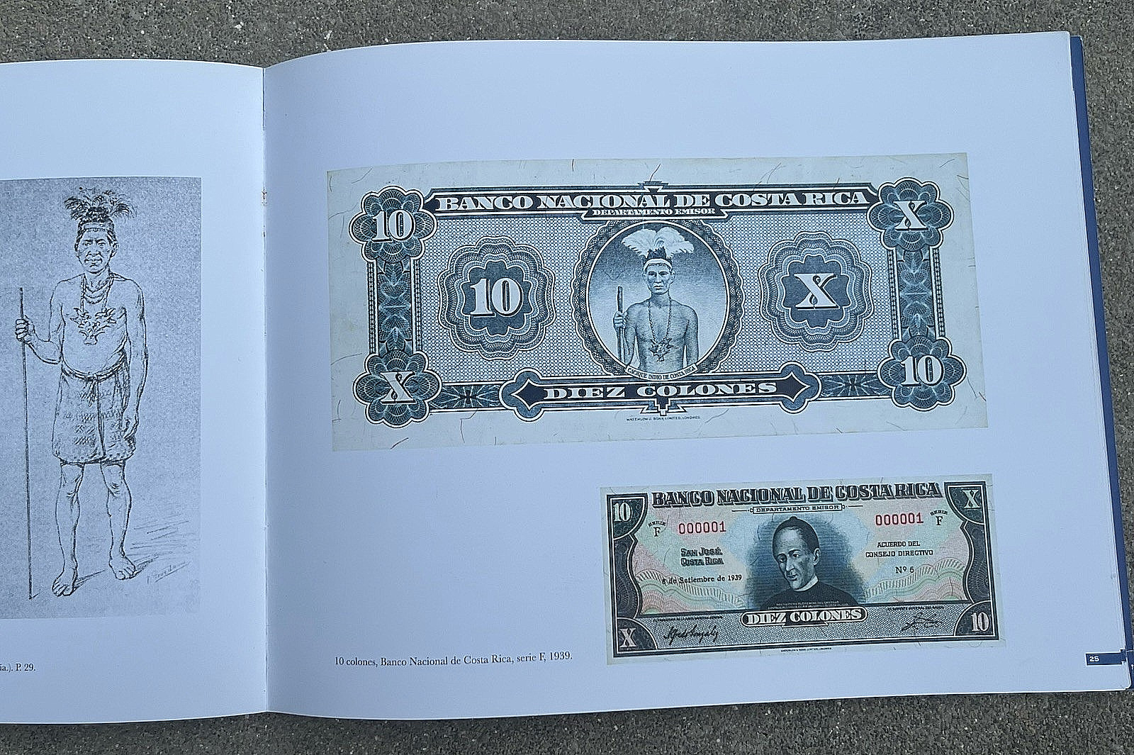 Tomas Povedano Numistatics paper currency money coins of Costa Rica Museum book