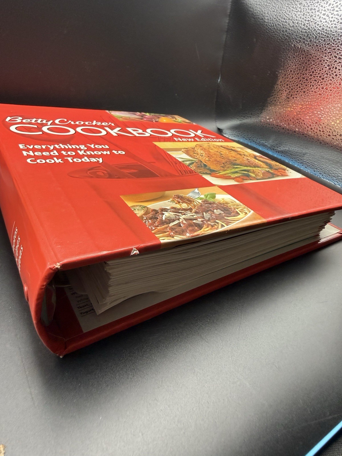 Betty Crocker Cookbook Lot Big Red 5-Ring Binder Cooking Basics Hardcover Set