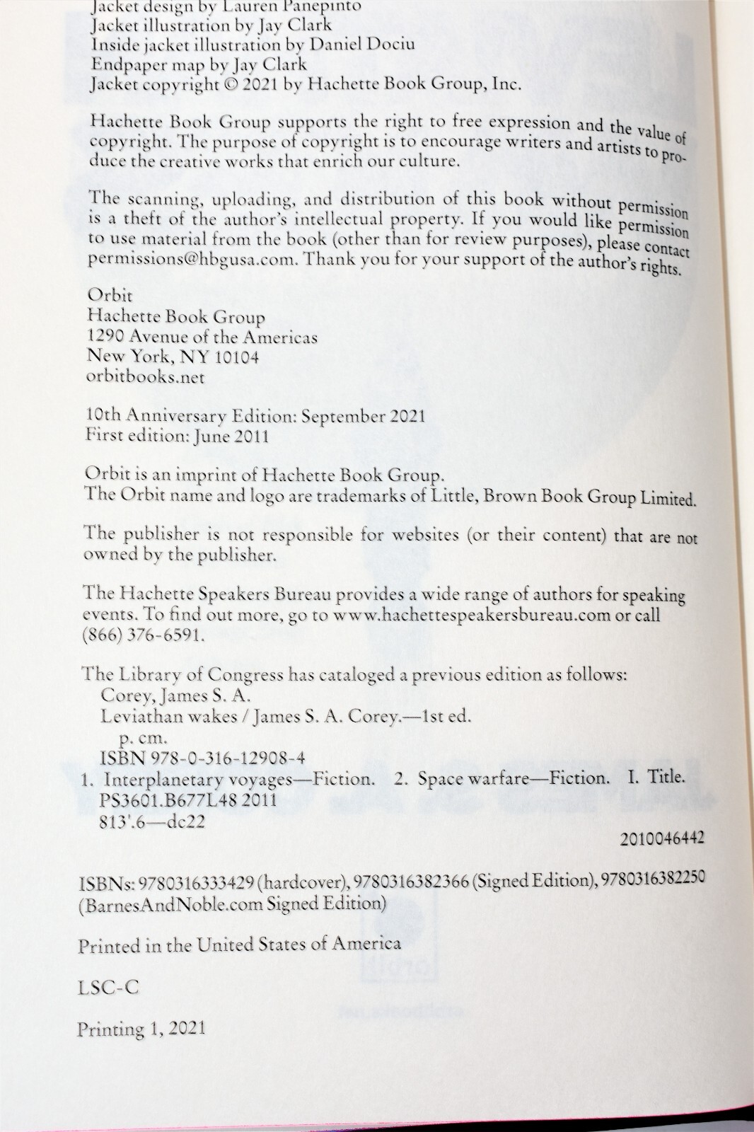 ✎SIGNED 1ST PRINT✎ Leviathan Wakes James S.A. Corey Daniel Abraham NEW