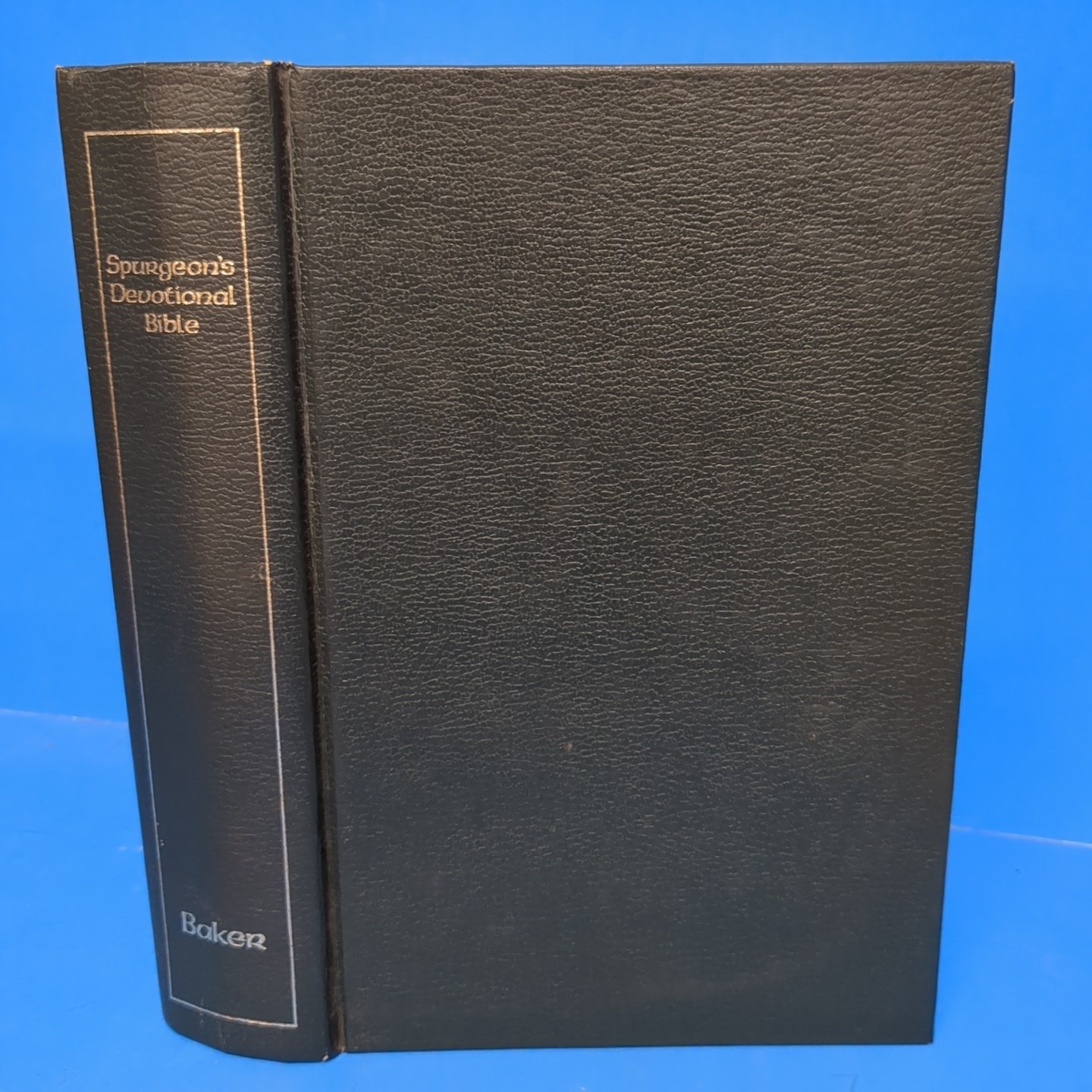 Spurgeon’s Devotional Bible by C. H. Spurgeon Hardcover 1981 Baker Book House