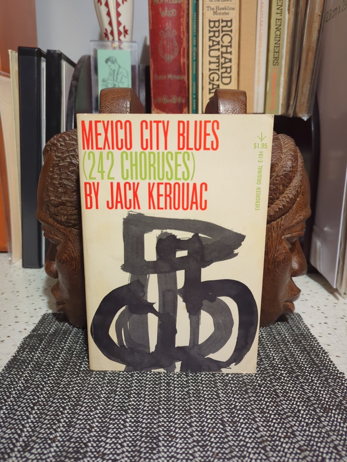 Mexico City Blues Review Copy 1st Printing Trade PB With Slip 1959 Grove Press