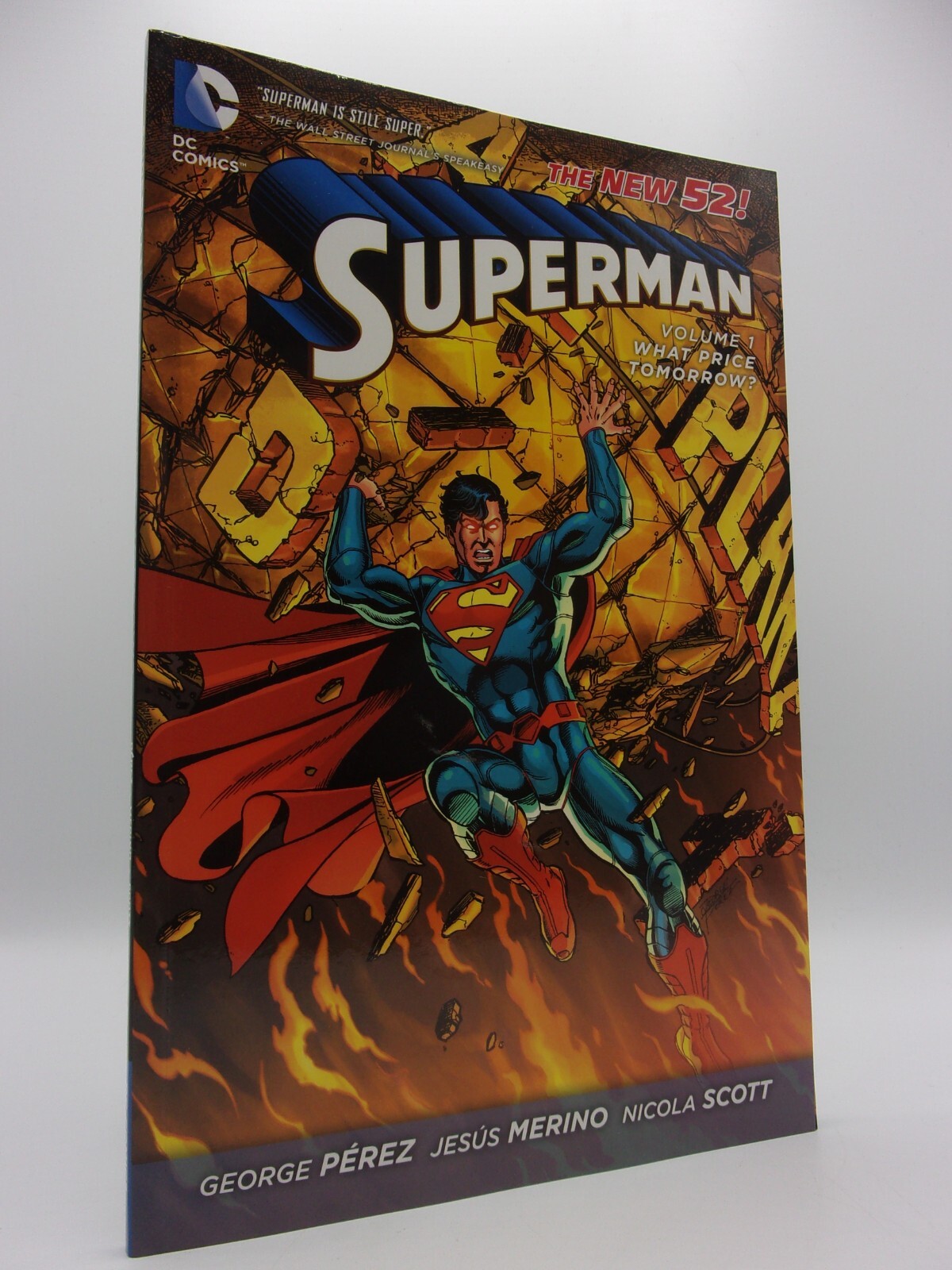 Superman Vol. 1 What Price Tomorrow? by George Perez (2013, Trade Paperback) New
