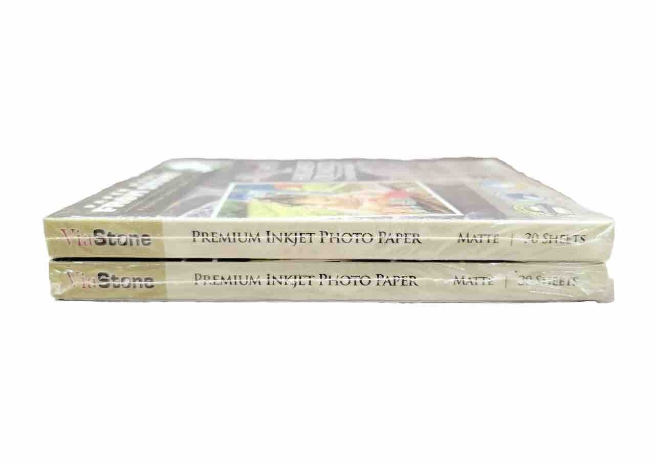 60 Sheets Eco Friendly Premium Inkjet 4″ x 6″ Photo Paper Matte Finish (2 PACK)