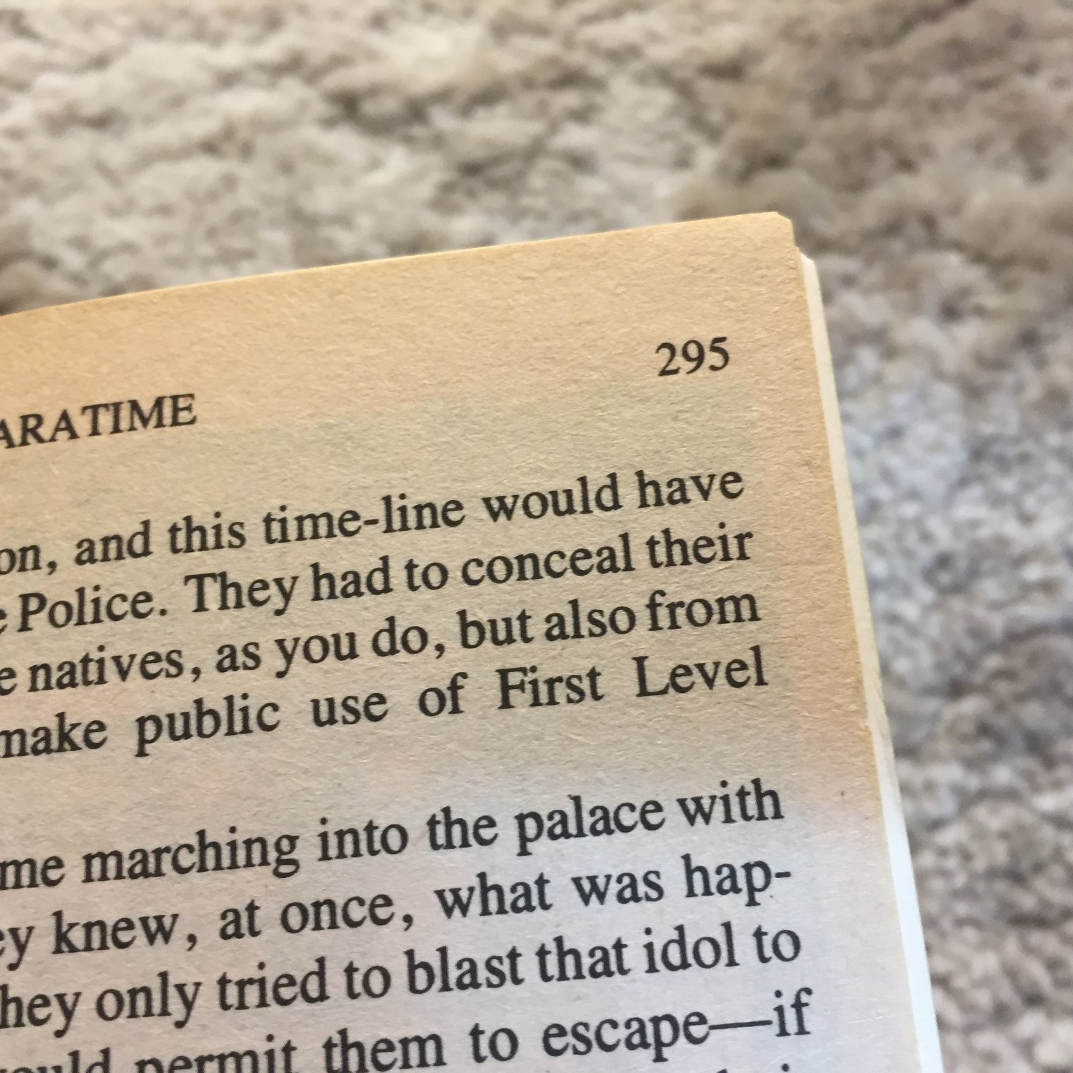Paratime H. Beam Piper 1986 Ace Books Time Travel Science Fiction Paperback Book