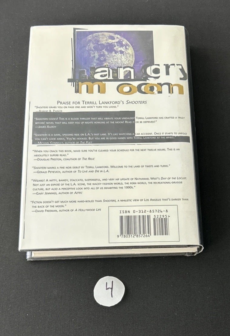 Angry Moon by Terrill Lankford (1997, Hardcover) 1st Ed. ~ Brand New ~ SIGNED