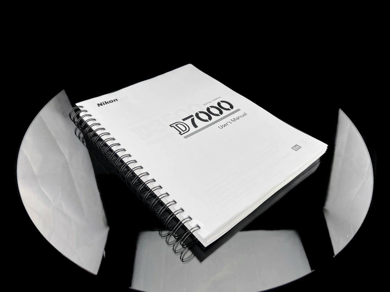 Nikon D7000 Instruction Owners Manual User Guide 348 Pages – Coil Bound