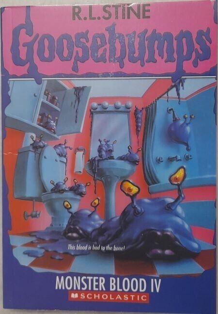Monster Blood IV by R. L. Stine (1997, Paperback English) Free Ship