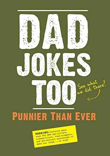 Dad Jokes Too: Punnier Than Ever – Paperback, by Editors of Portable – Very Good