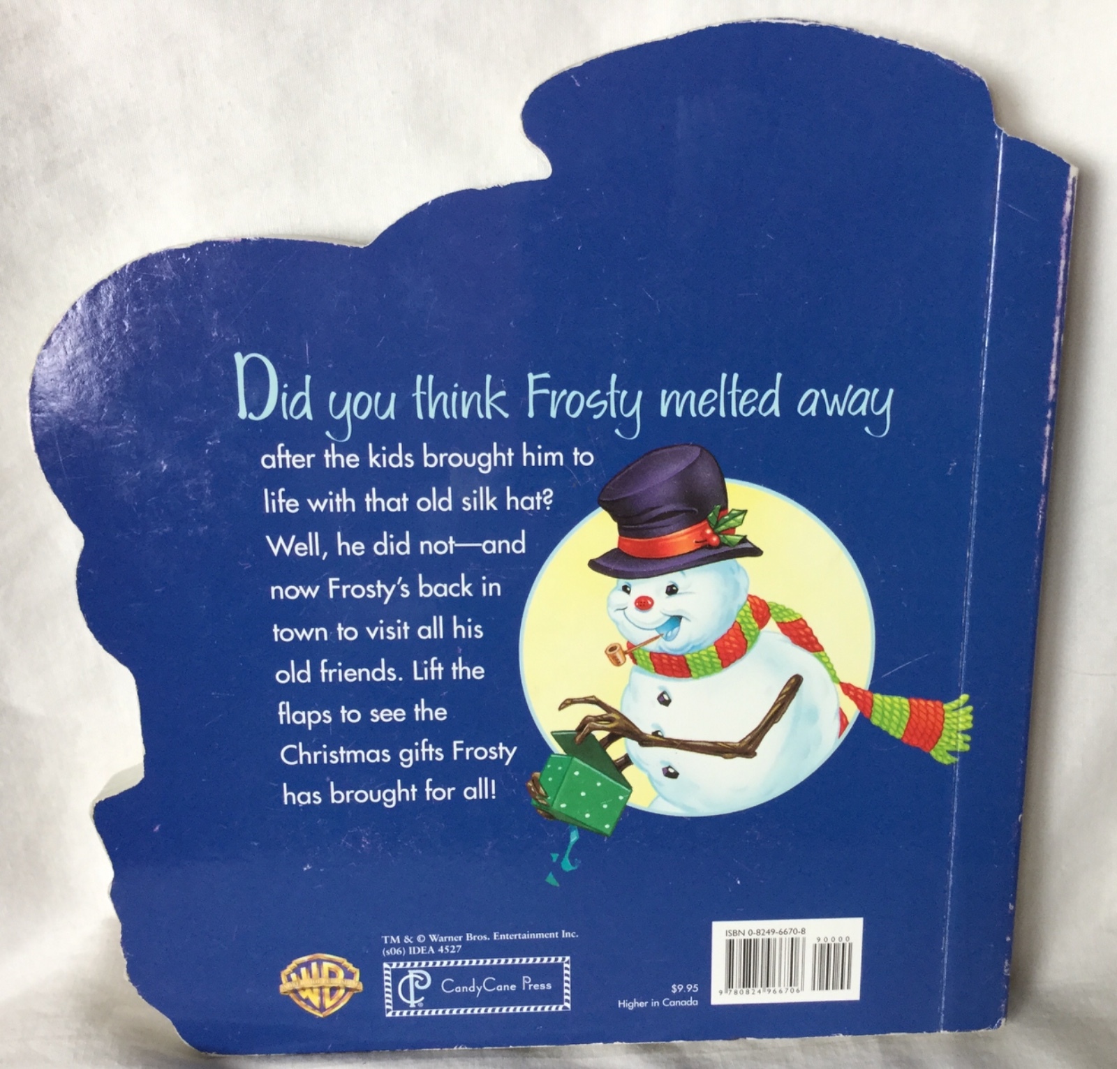 Frosty the Snowman Returns by Joseph R. Ritchie 2006 Lift The Flap Board Book