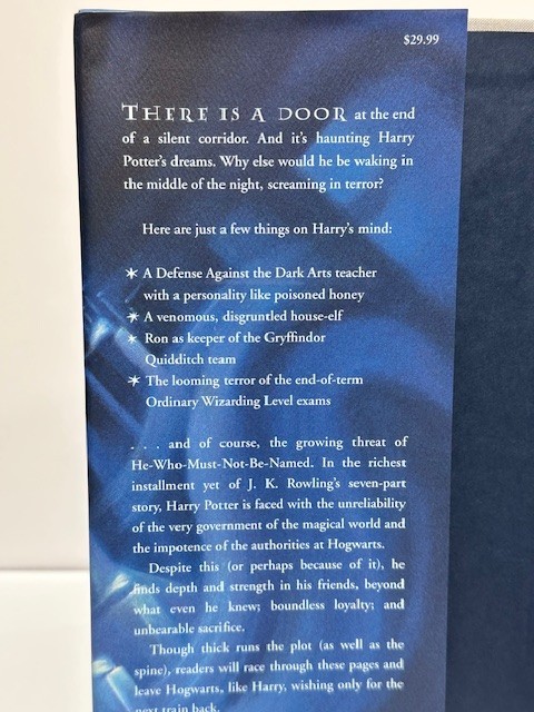 The Order Of The Phoenix TRUE 2003 1st Edition ERROR 683-684 HC/DJ -Harry Potter