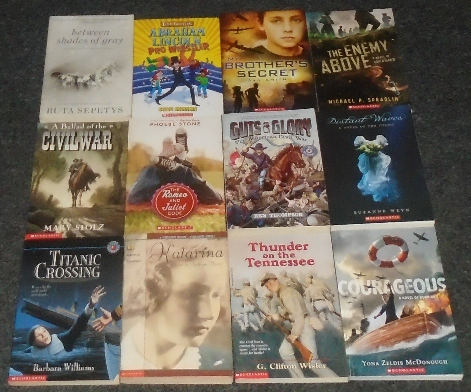 25 Children’s Books LOT 4 Ages 8-12 4th-8th Grades Middle Grades MG Accelerated
