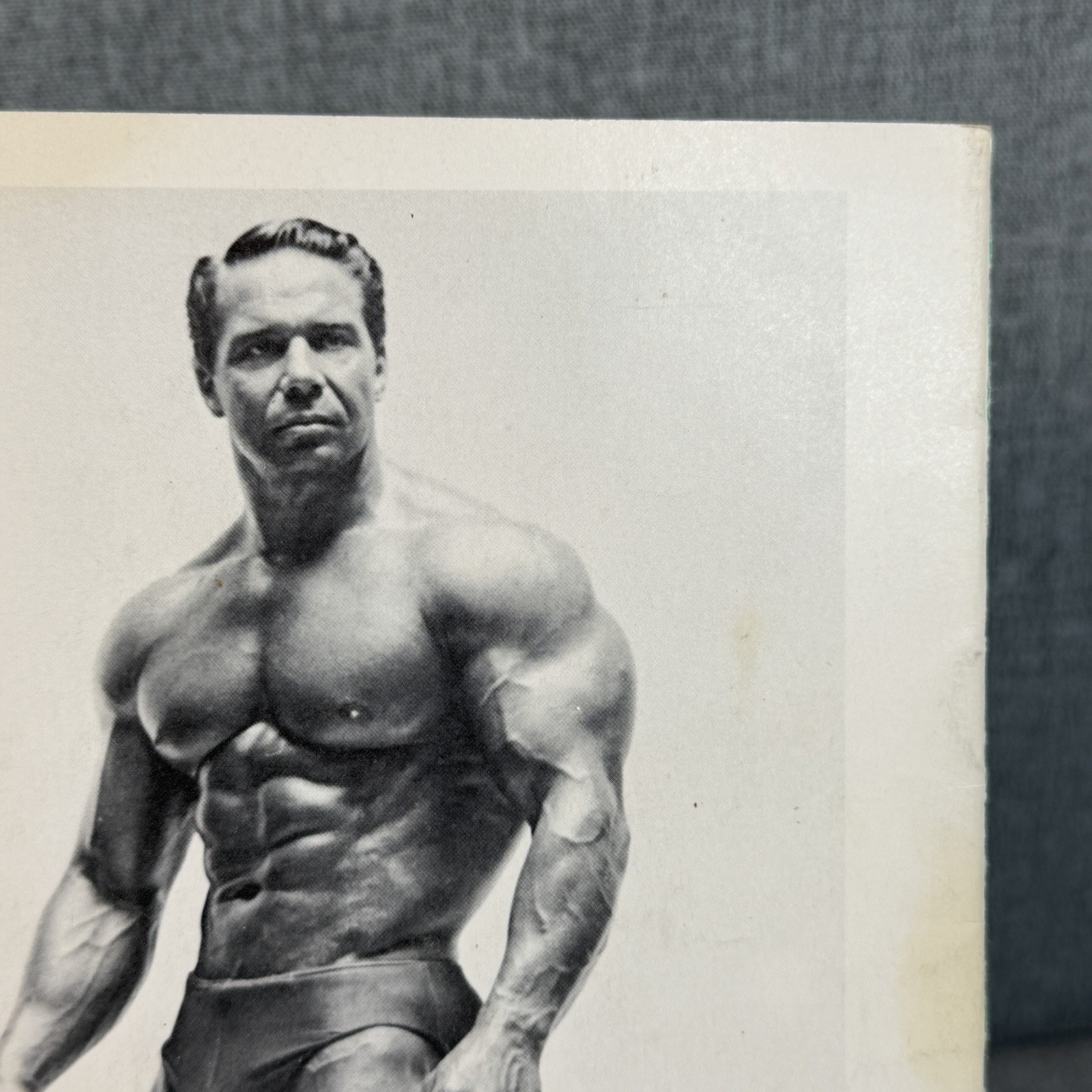 Rare Signed Bill Pearl Fabulous Forearms Autographed Bodybuilding Booklet Book