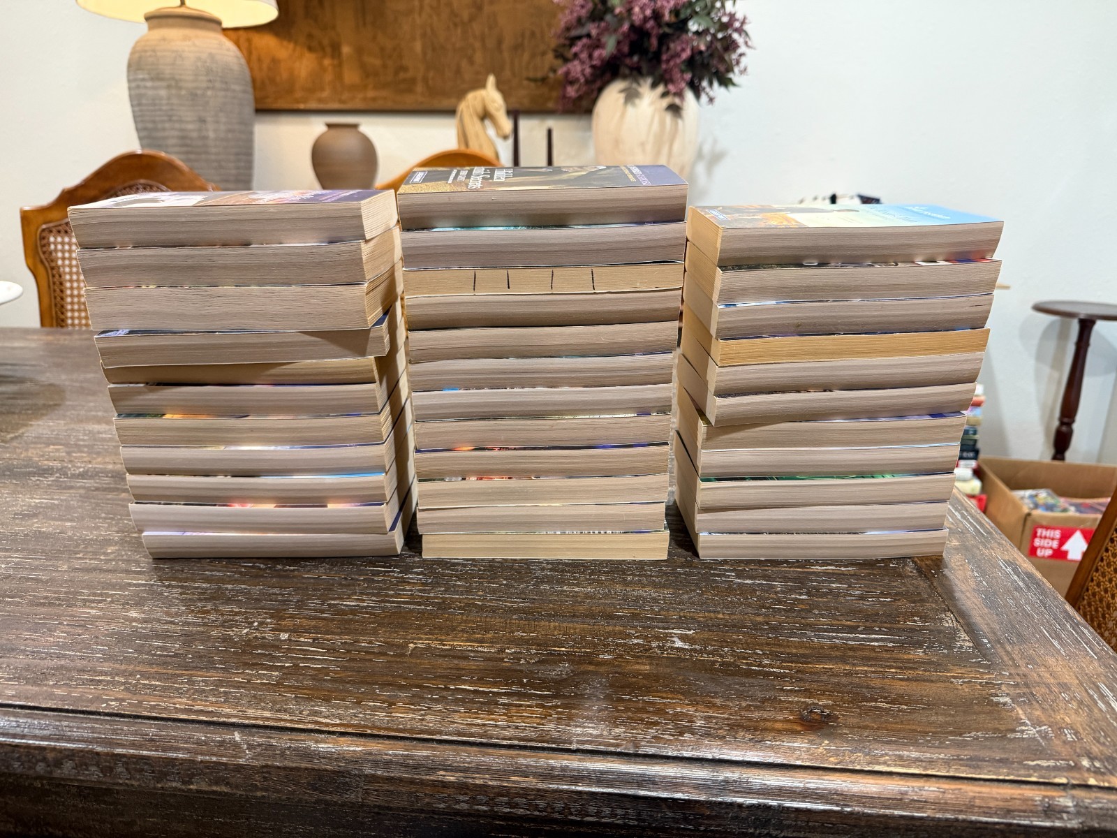 Lot of 34 LOVE INSPIRED Suspense / Romance (Some Larger Print) Books