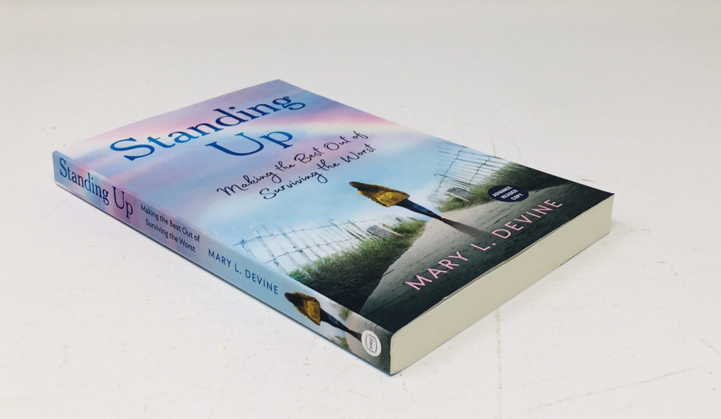 Standing Up ARC by Mary Devine Cop Memoir Domestic Abuse Proof NEW