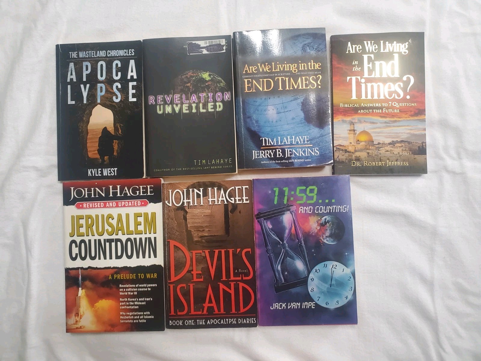 End Times Prophecy, Apocalypse, Religious Prophecy 7 Book Lot