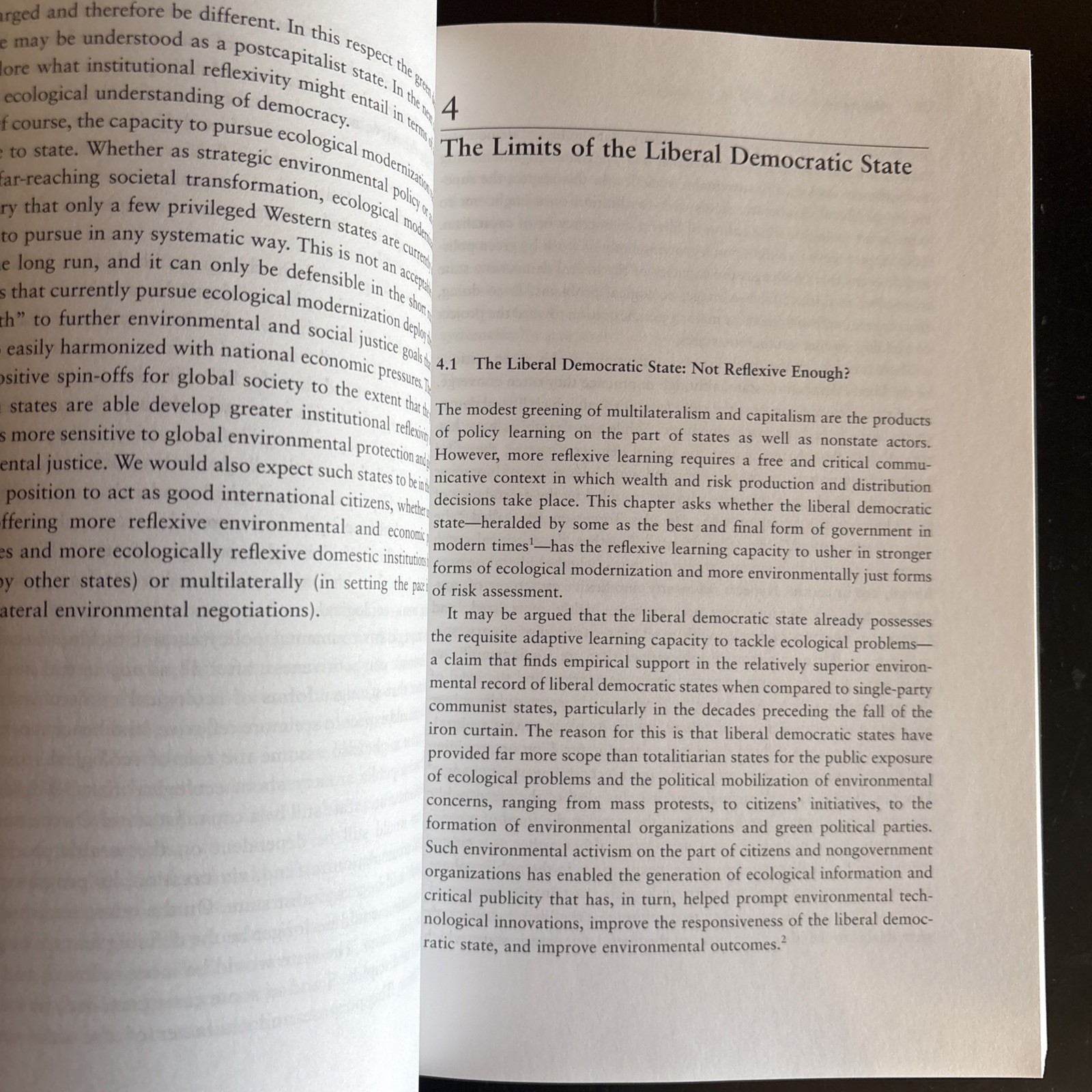 The Green State: Rethinking Democracy and Sovereignty by Eckersley, Robyn